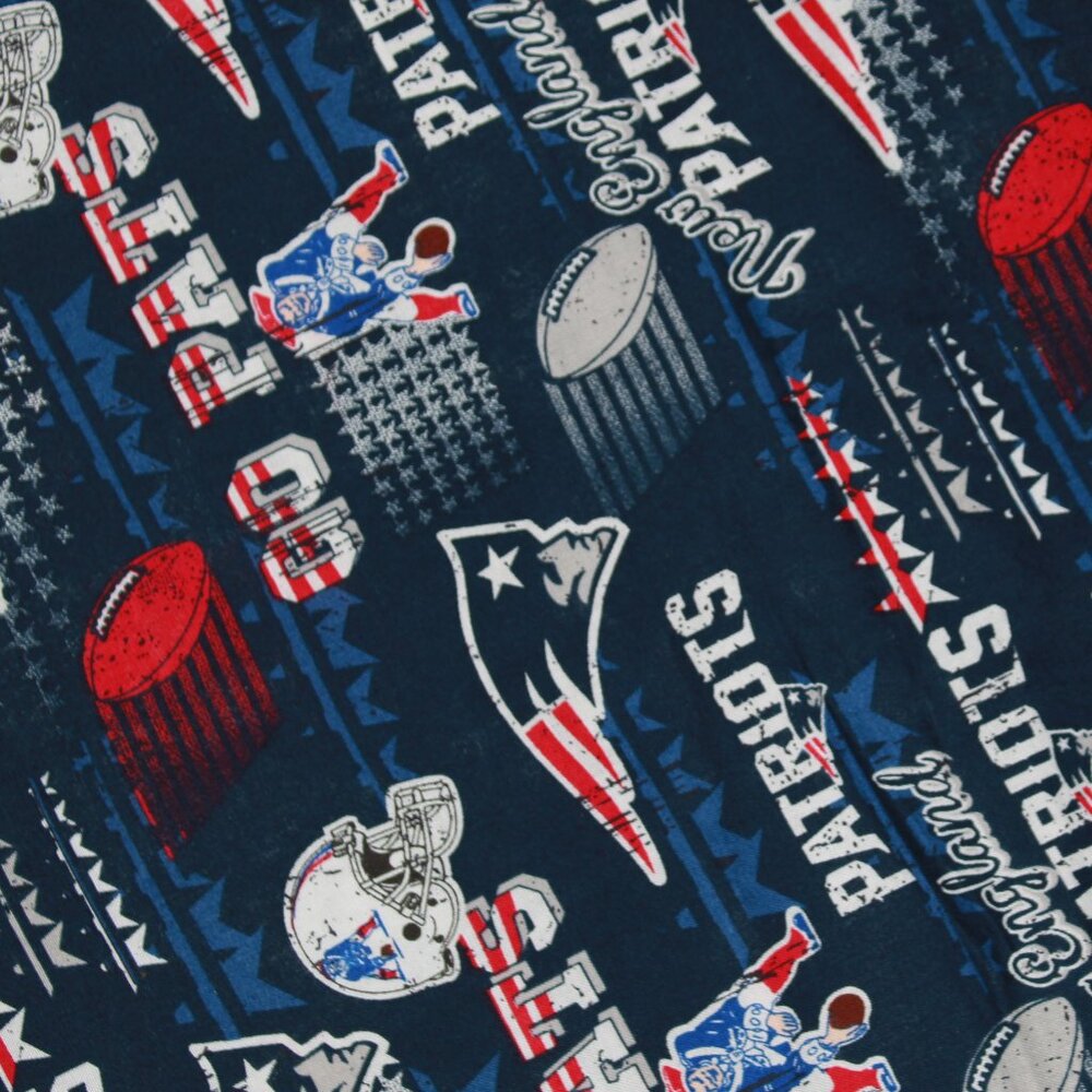 N.T.T. Inc (Fabric Traditions) & NFL "New England Patriots" Print Fabric